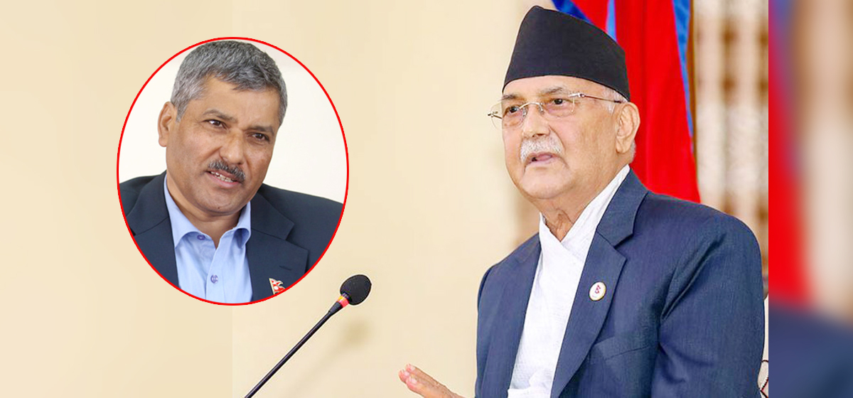 केपी ओली मार्फत गभर्नर अधिकारीलाई मनाउदै लगानीकर्ता, शेयर बजारको हितमा काम गर्न अनुरोध गर्ने