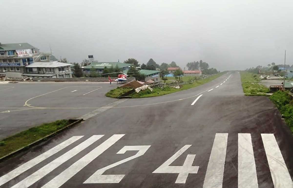 लुक्लादेखि नाम्चेसम्म हवाई र स्थल यातायात पूर्ण रूपमा प्रभावित