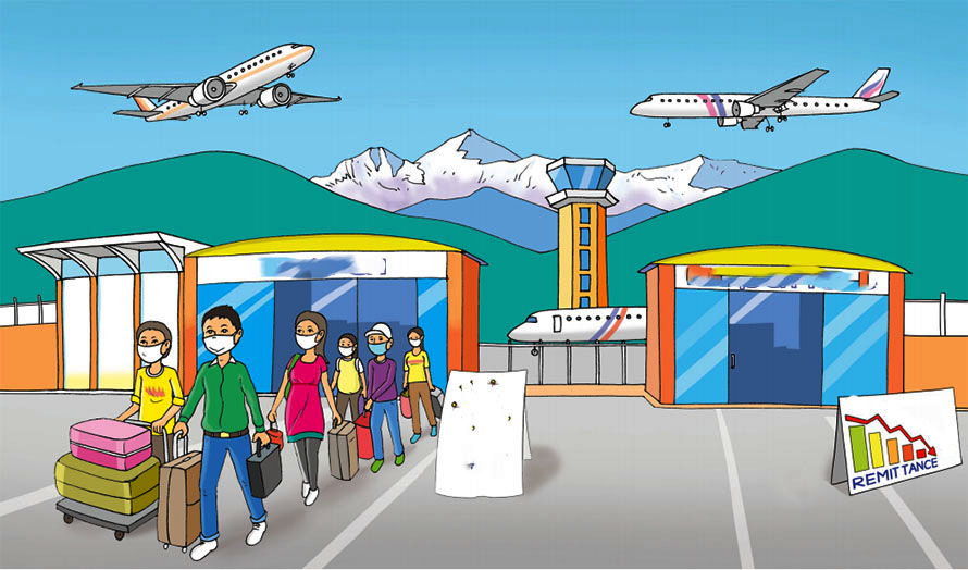 तीन महिनामै दुई लाख १० हजार नेपालीले लिए श्रम स्वीकृति, दुबईले भिसा रोकेपछि अन्य देशले पनि बढाए सुरक्षा चासो