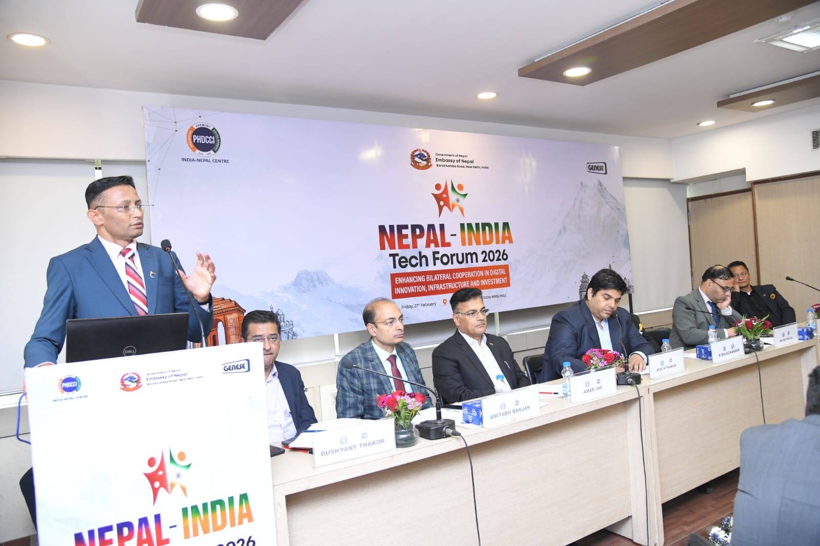 नयाँ दिल्लीमा ‘नेपाल भारत टेक फोरम २०२६’ सम्पन्न, डिजिटल सहकार्य विस्तारमा जोड