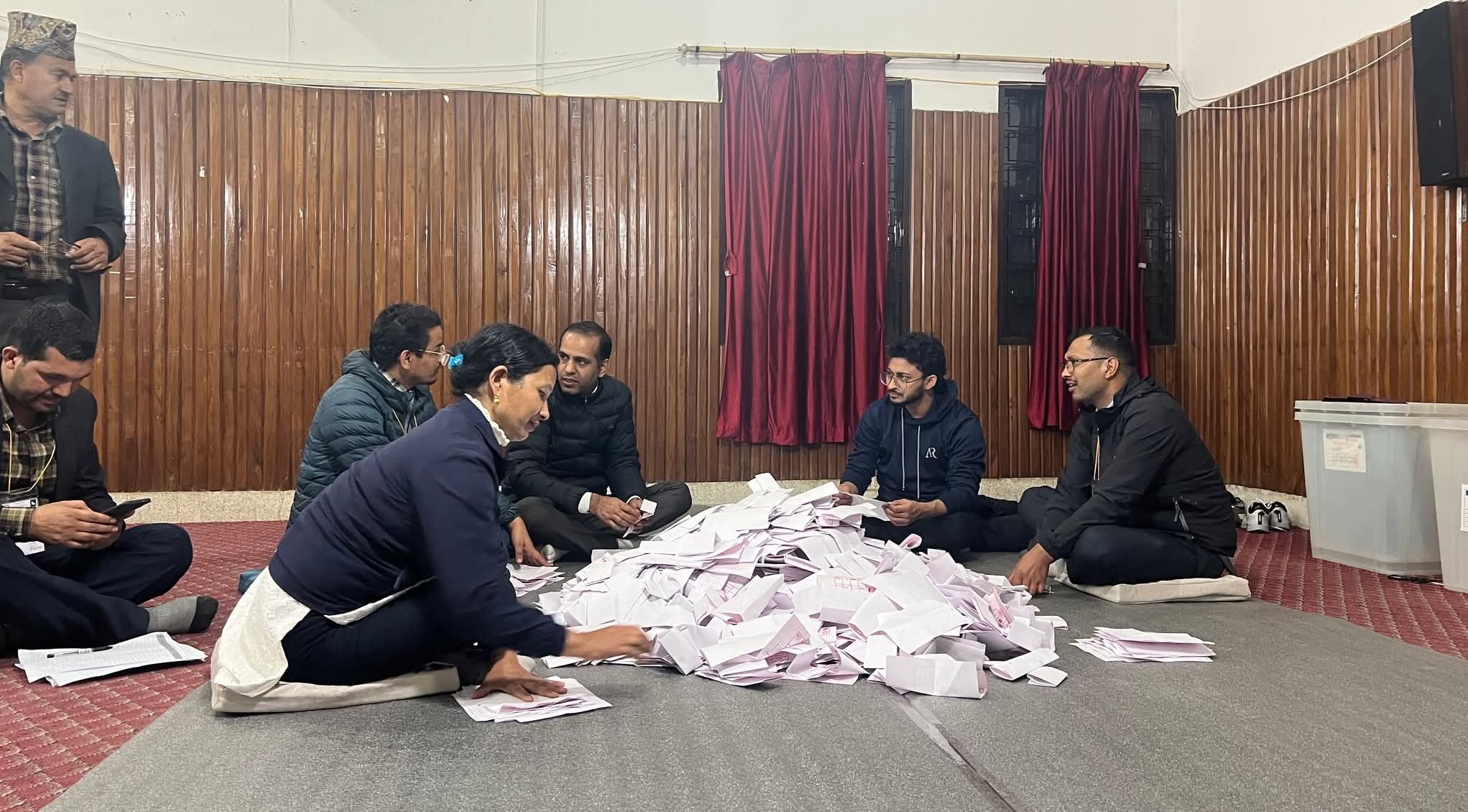 काठमाडौं-१ मा थालियो मतगणना