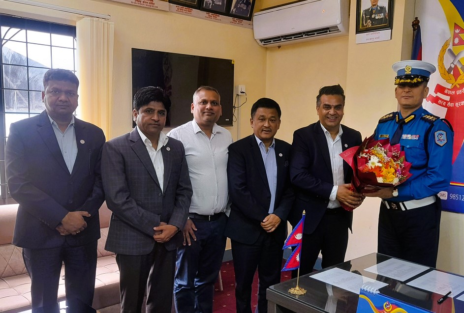 नाडा र उपत्यका ट्राफिक प्रहरीबीच ट्राफिक व्यवस्थापनमा सहकार्यबारे छलफल
