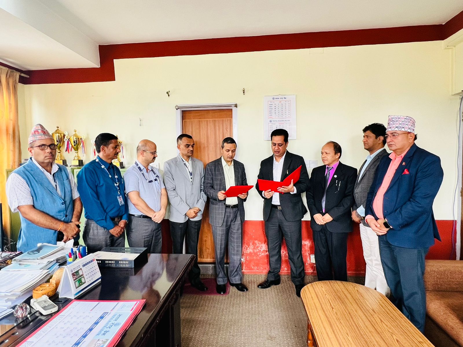 मेरो माइक्रोफाइनान्सका नव नियुक्त अध्यक्ष खत्रीले लिए पद तथा गोपनियताको सपथ