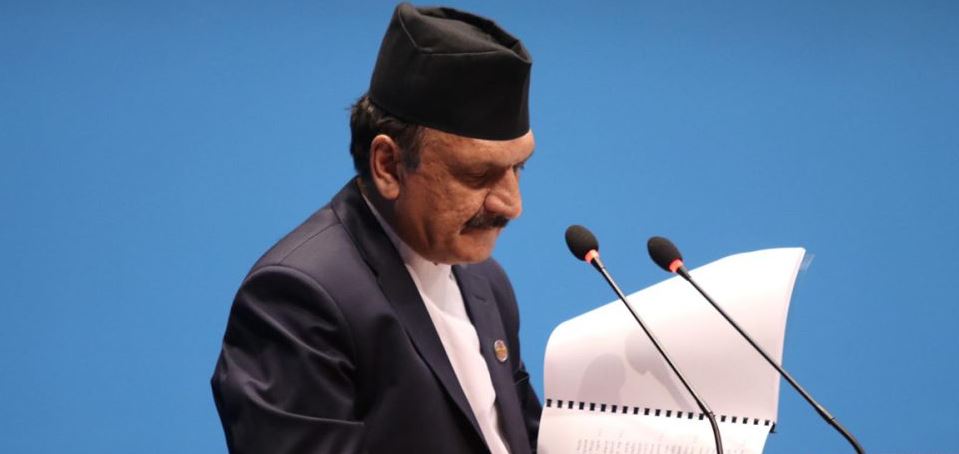 के छन् त अर्थमन्त्रीले प्रस्तुत गरेको विनियोजन विधेयकका सिद्धान्त र प्राथमिकतामा?