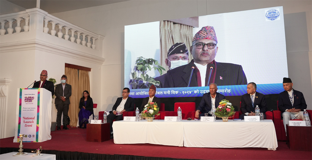 'ग्लोबल मनी विक – २०२४’ सुरु, वित्तीय साक्षरताको प्रवर्द्धनमा जोड दिन गभर्नरको आग्रह