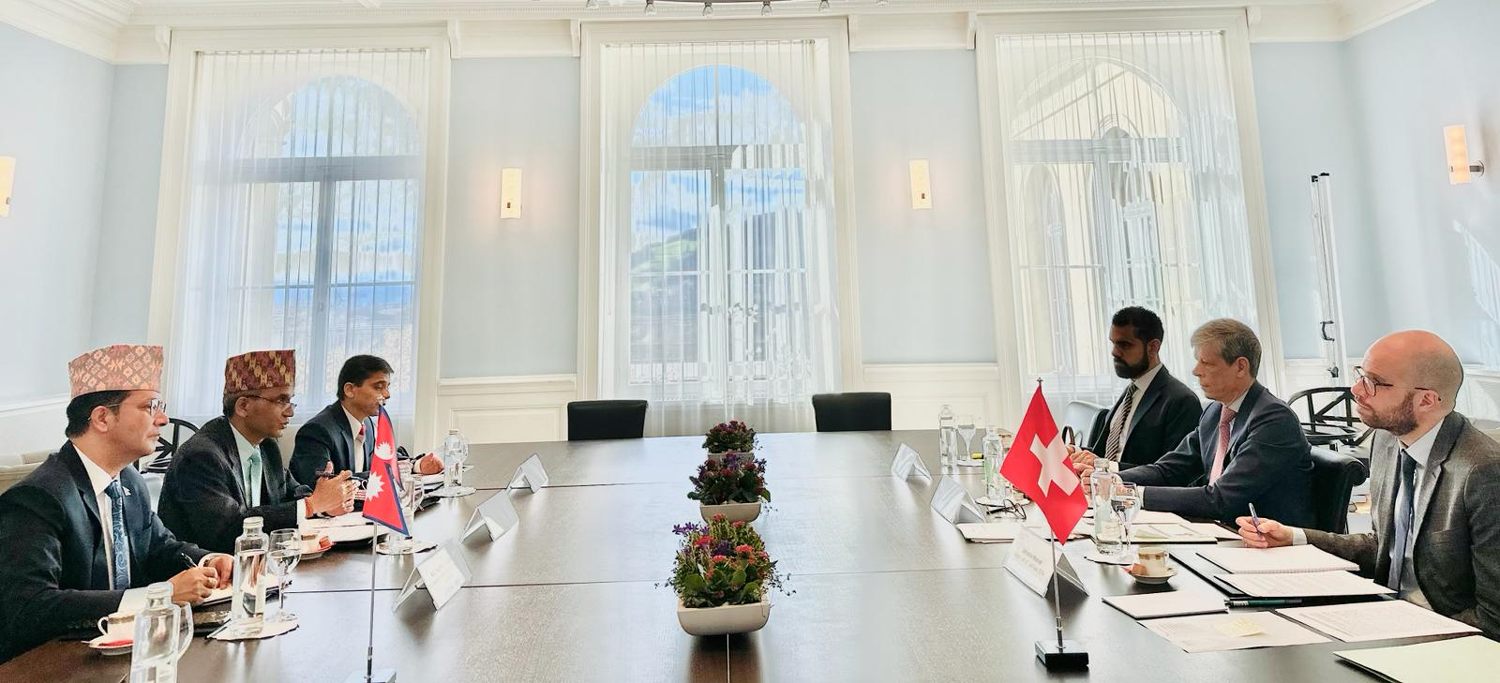 स्वीस उद्यमीलाई नेपालमा लगानी गर्न आह्वान