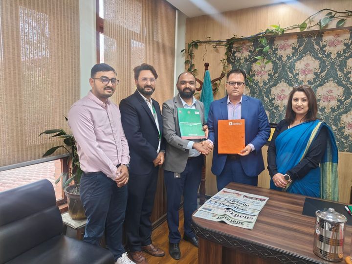 कृषि विकास बैंकले बोल्ने क्युआर मेसिन 'कोइली' सँग गर्यो सम्झौता, मानव आवाजबाट भुक्तानीको जानकारी दिने