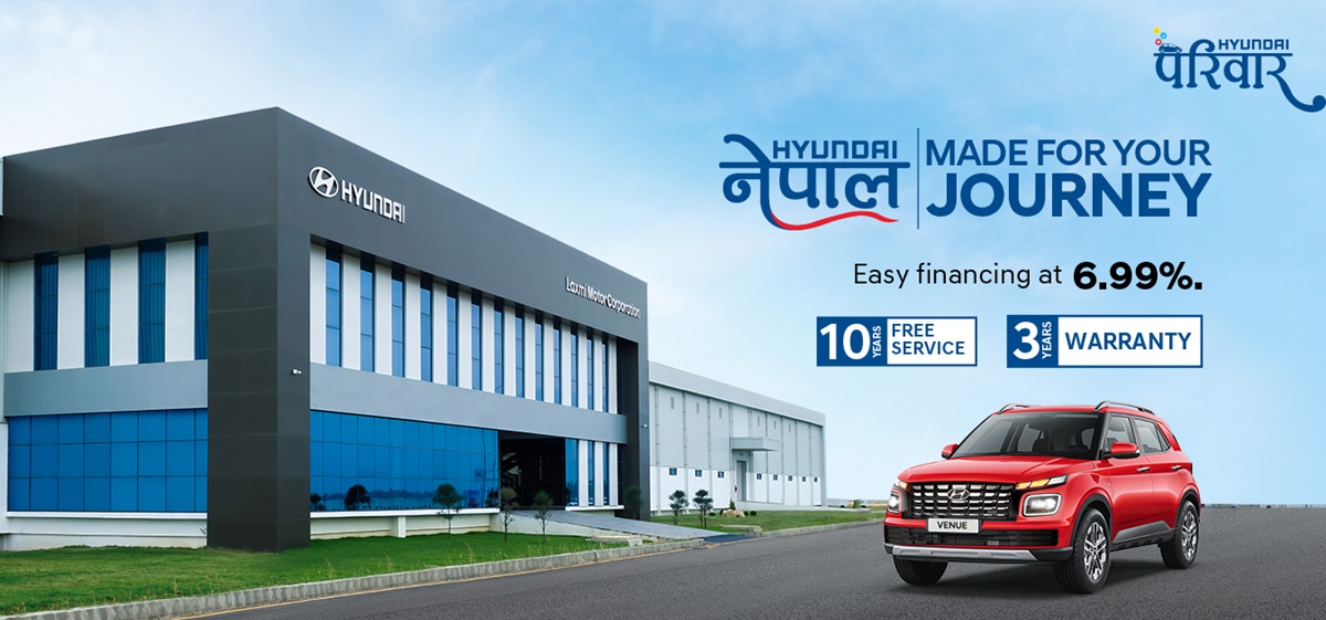 नेपालमै उत्पादित हुन्डाई भेन्युको मूल्य सार्वजनिकसँगै बिक्री पनि सुरु