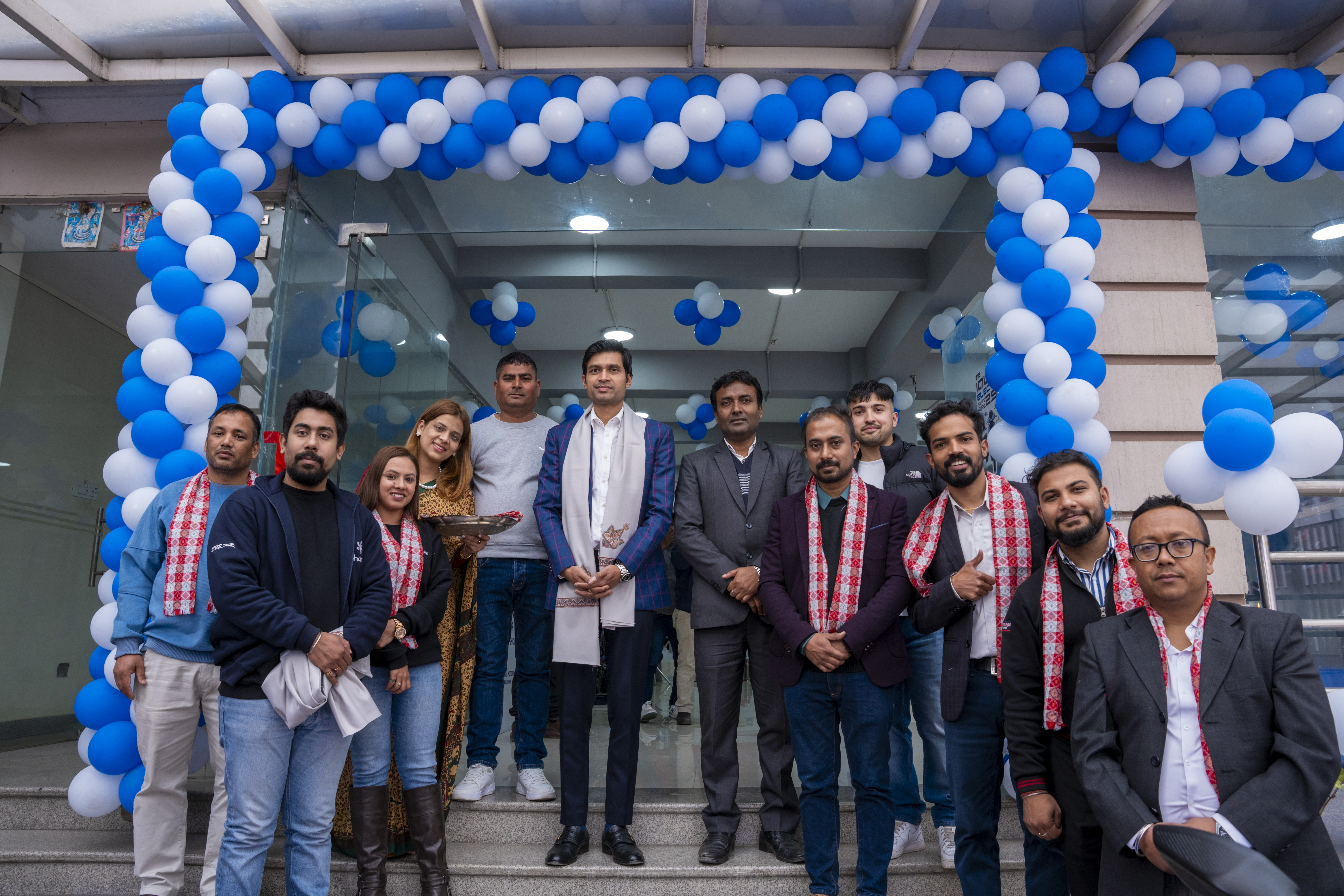 ग्लोबल मोटर्सले उद्घाटन गर्यो ललितपुरमा टीभीएसको  नयाँ शोरूम