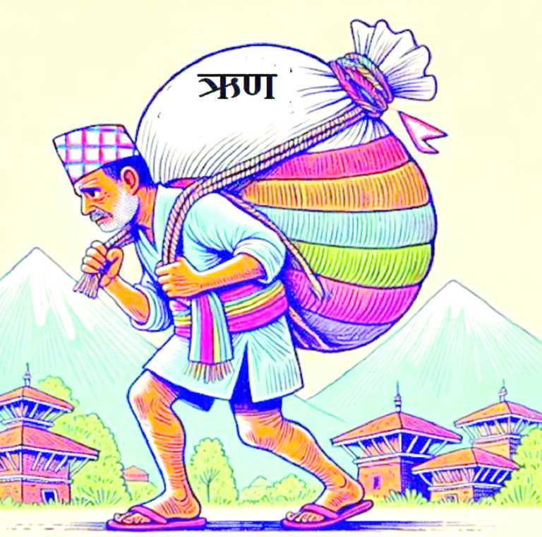 एक नेपालीको काँधमा झण्डै ९० हजार ऋणको भारी, सार्वजनिक ऋण २६ खर्ब नाघ्यो
