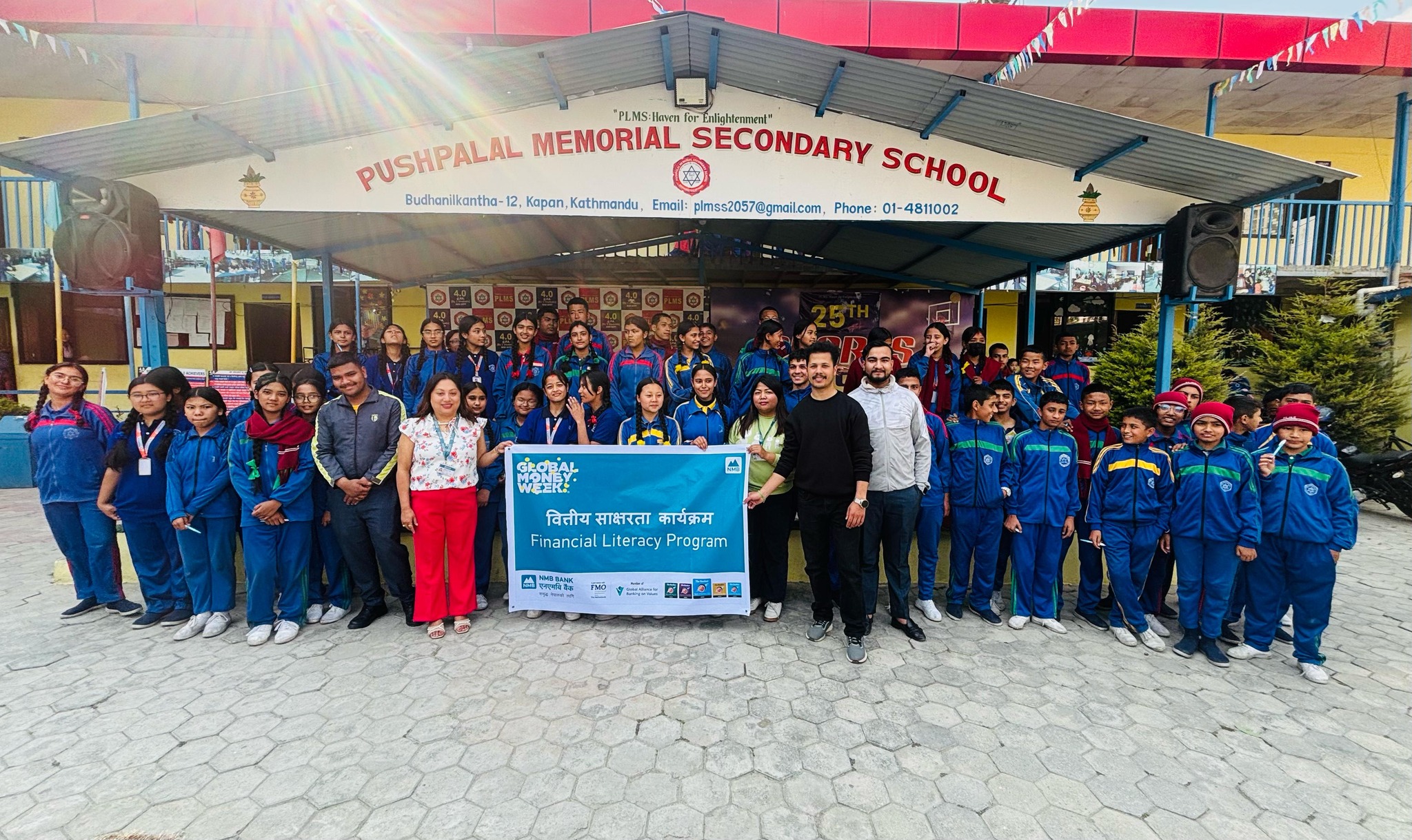 एनएमबि बैंकद्वारा ग्लोबल मनी विक २०२५ को अवसरमा वित्तीय साक्षरता कार्यक्रम