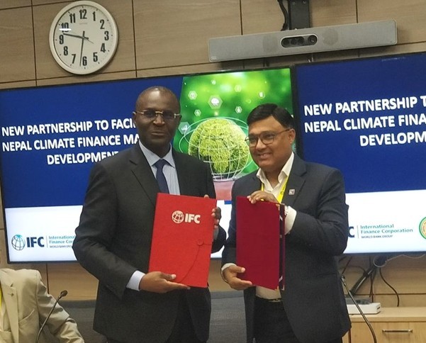 बैंकर्स संघ र आईएफसीबीच जलवायु वित्तीय पहल सशक्त पार्ने सम्झौता, दिगो वित्तीय अभ्यासलाई अघि बढाउने प्रतिबद्धता