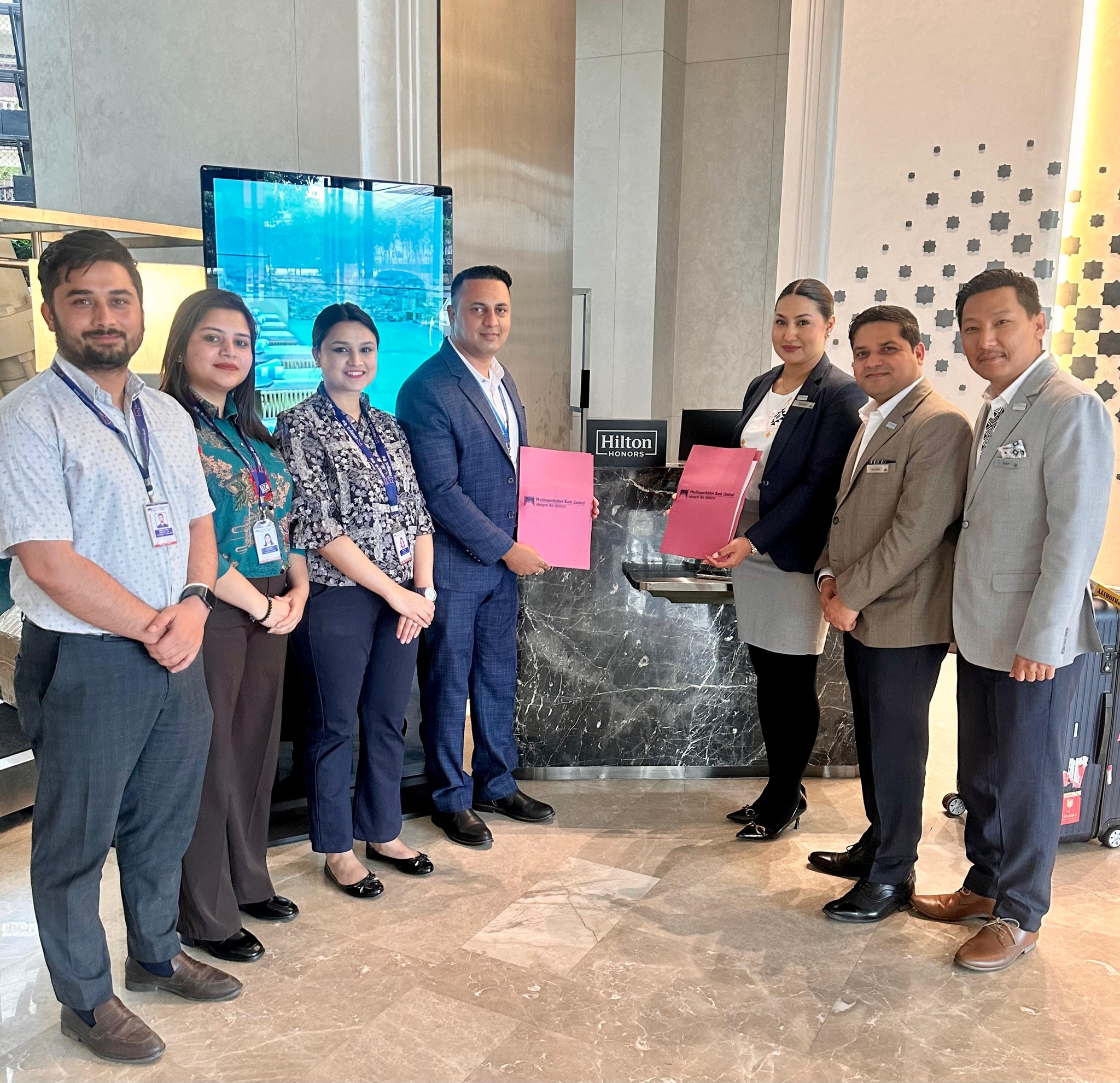 माछापुच्छ्रे बैंकका ग्राहकले हिल्टन होटलमा १० प्रतिशत छुट पाउने