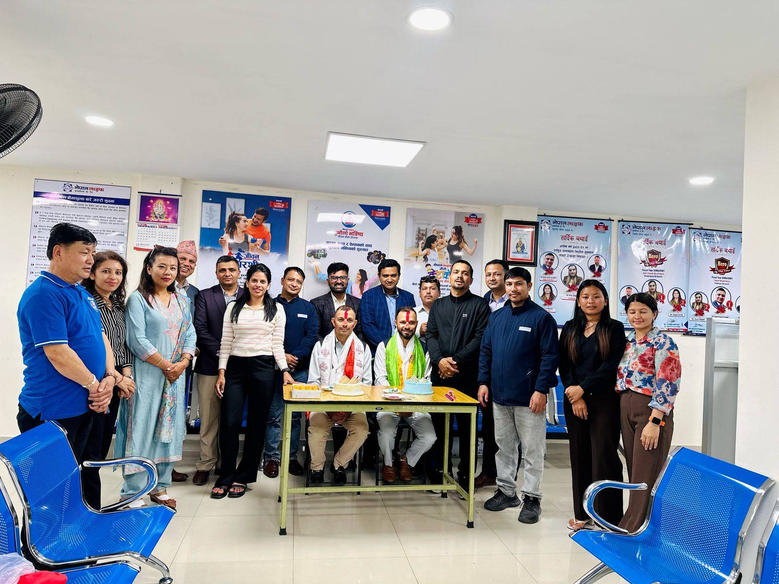 नेपाल लाइफ इन्स्योरेन्स पोखरा शाखाका एजेन्सी मेनेजर धन प्रसाद पौडेल ‘नेपाल लाइफ समृद्धि पदक’का लागि चयन