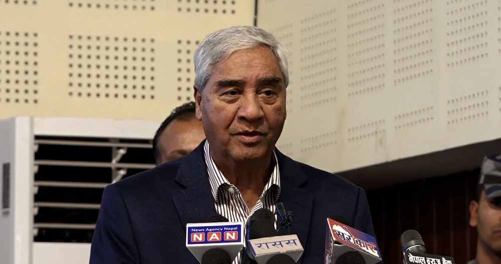 गभर्नर नियुक्तिको समस्या प्रधानमन्त्रीका कारण आएको होइनः सभापति देउवा