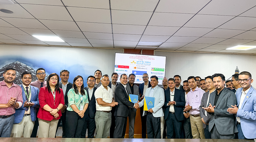 कुमारी बैंकको अगुवाइमा ९० मेगावाटको मर्स्याङ्दी नदी जलविद्युत् आयोजना निर्माणको वित्तीय व्यवस्थापन पूरा