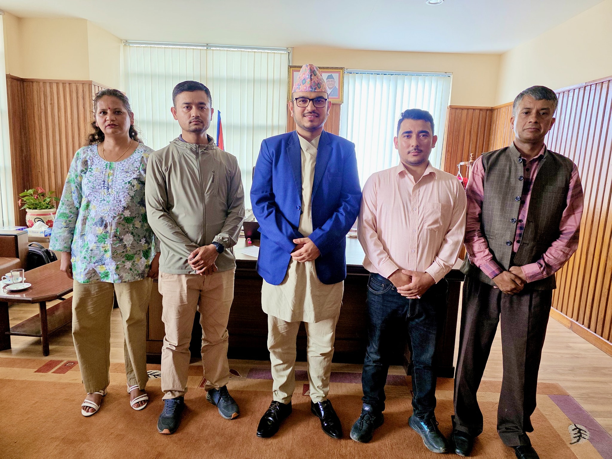 नेपाल बीमा प्राधिकरण र शेयर बजार लगानीकर्ता संघबीच भेटघाट, लगानीकर्ताको हितमा नियामकसँग सहकार्य गर्ने