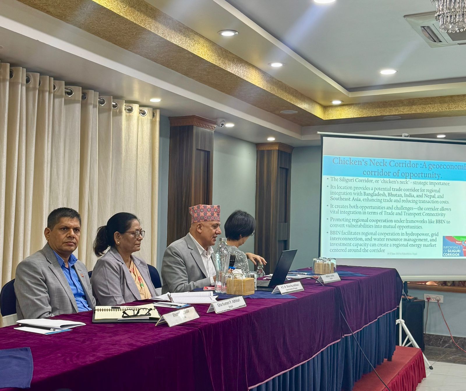 पूर्वी दक्षिण एसियाको व्यापार तथा यातायात सञ्जाल सुदृढ गर्न बिर्तामोडमा उप–क्षेत्रीय कार्यशाला सुरु