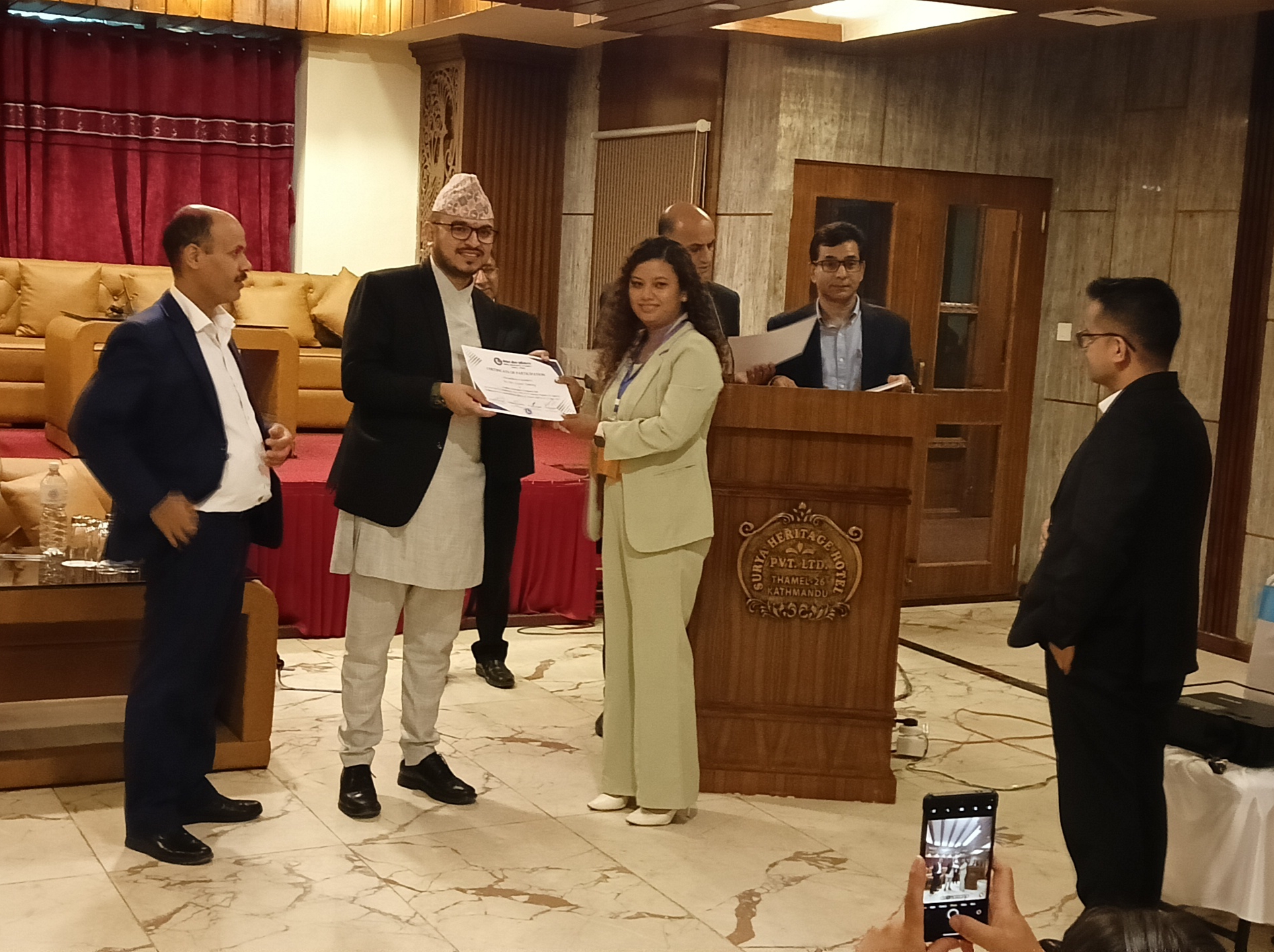 एएमएल/सीएफटी सम्बन्धी दक्षता अभिवृद्धि कार्यक्रम सम्पन्न