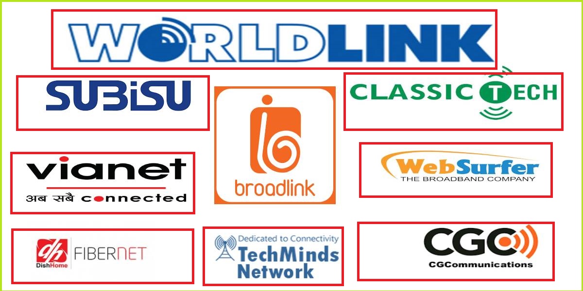 इन्टरनेट सेवामा शीर्ष पाँच कम्पनीको प्रभुत्व, वर्ल्डलिंकको अग्रता