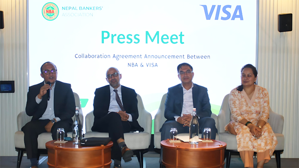 नेपालमा साइबर सुरक्षा सुदृढीकरणका लागि भिसासँग एनबीएको सम्झौता