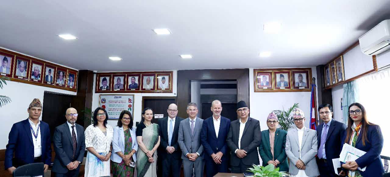 अर्थमन्त्री पौडेल र विश्‍व बैंकका उपाध्यक्ष जुटबीच शिष्टाचार भेट, नेपालमा उच्च आर्थिक वृद्धिदर हुने गरी सहयोग गर्ने विश्व बैंकको प्रतिबद्धता