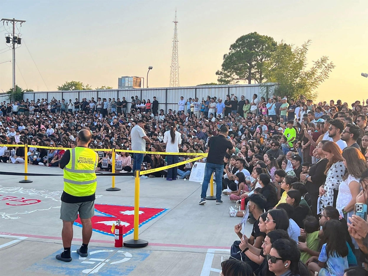 अमेरिकामा प्रहरी दमनविरुद्ध नेपालीहरूको विशाल प्रदर्शन