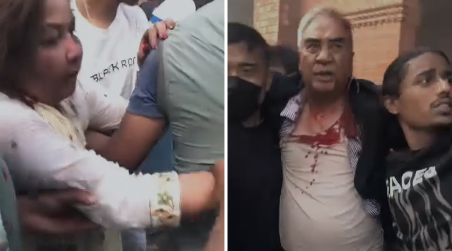 जेनजी प्रदर्शनमा देउवा दम्पती कुटपिट