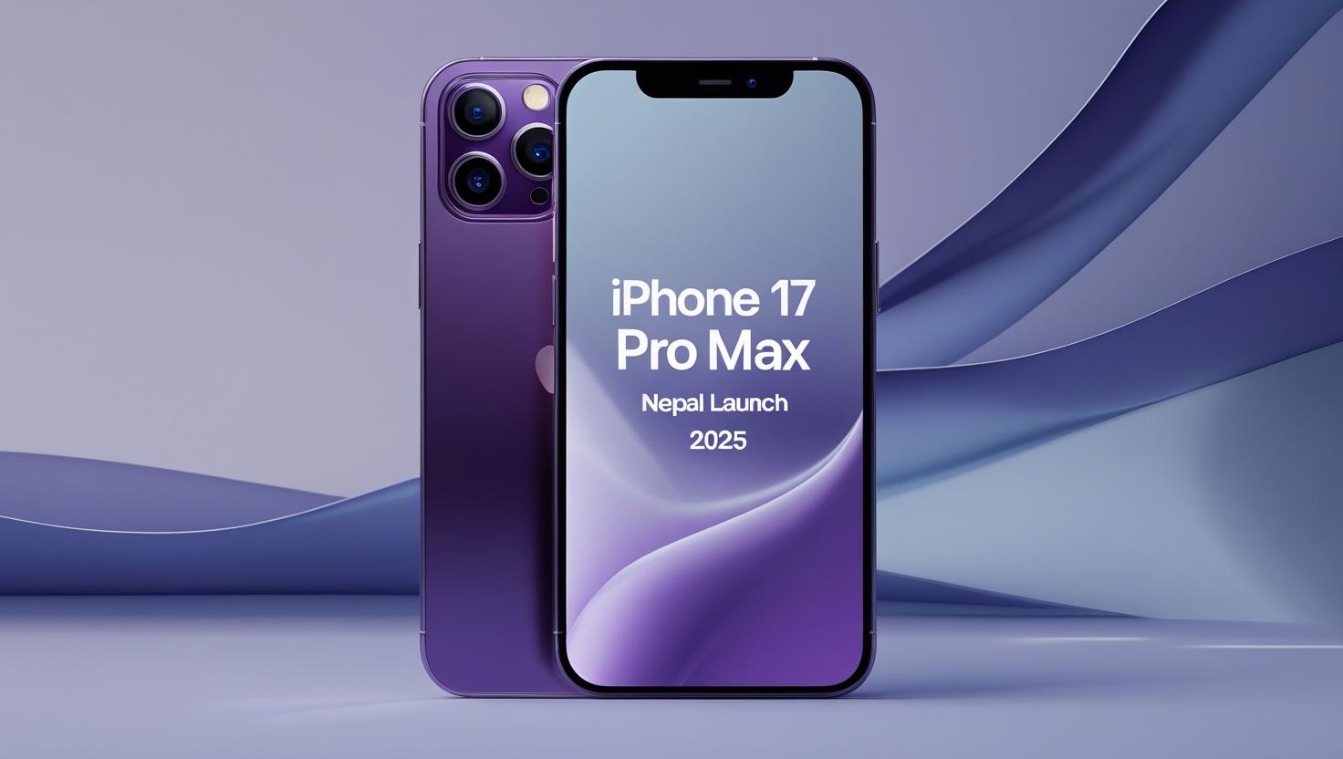 नेपालमा एप्पलको नयाँ 'iPhone 17 Pro' सार्वजनिक, नेपाली मूल्य २ लाख रुपैयाँदेखि सुरु