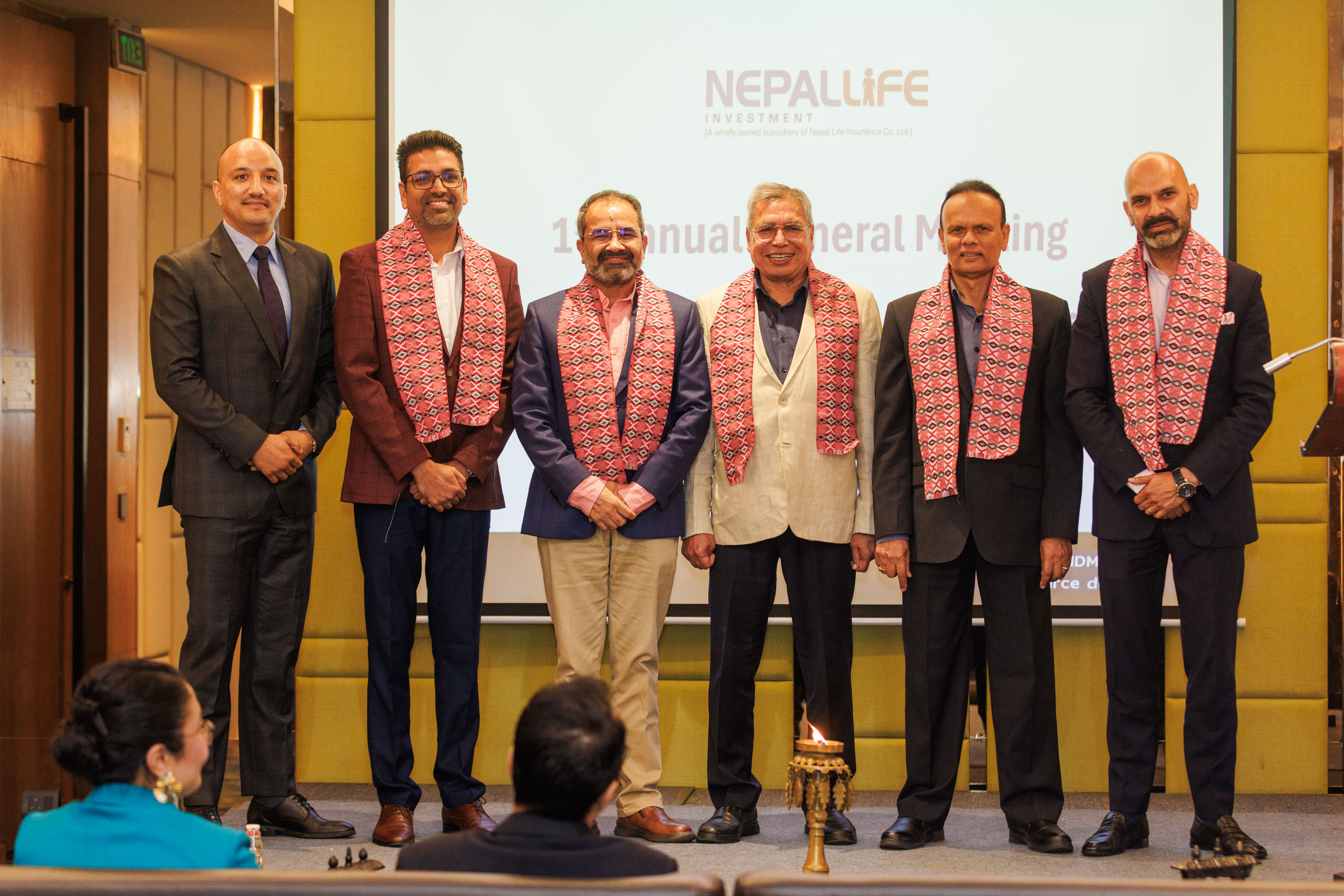 नेपाल लाइफ इन्भेष्टमेन्टको प्रथम वार्षिक साधारण सभा सम्पन्न, अध्यक्षमा कमलेश कुमार अग्रवाल चयन