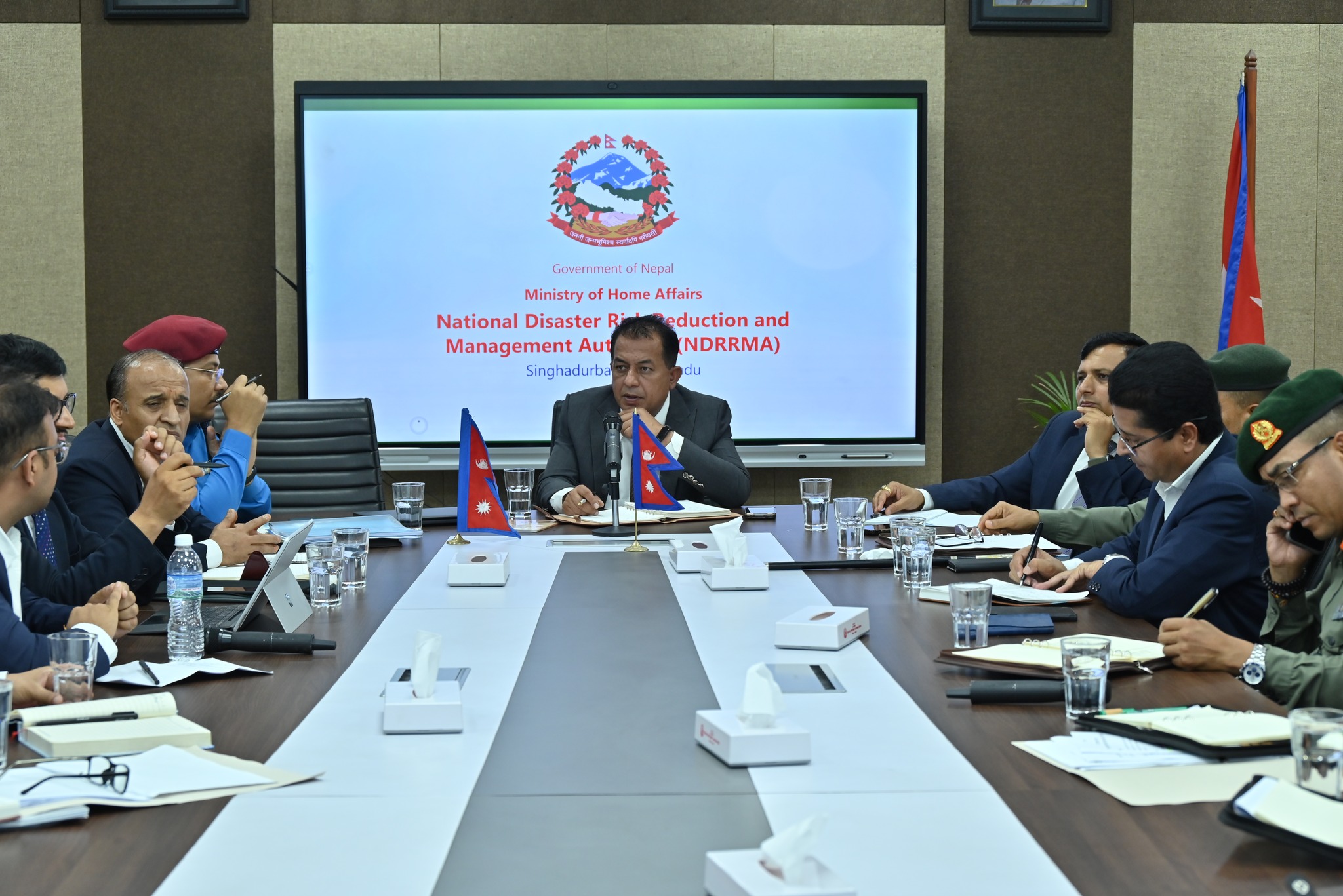 मनसुन प्रतिकार्य कमाण्ड पोष्टको आठ बुँदे निर्णय, पीडितलाई राहत र पुनःस्थापनामा जोड