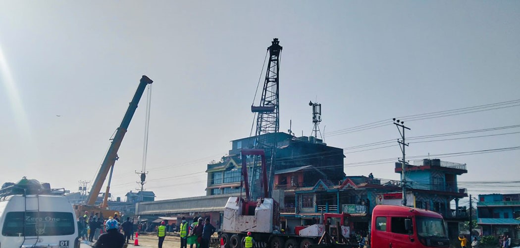 पृथ्वीराजमार्गमा सवारी आवागमन गर्दा वैकल्पिक मार्ग प्रयोग गर्न आग्रह