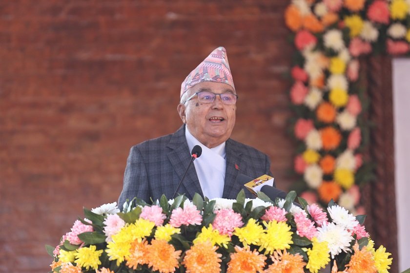 राष्ट्रपतिद्वारा आगामी मार्च ५ को प्रतिनिधि सभा निर्वाचन सफल बनाउन व्यापक सहयोगको आह्वान