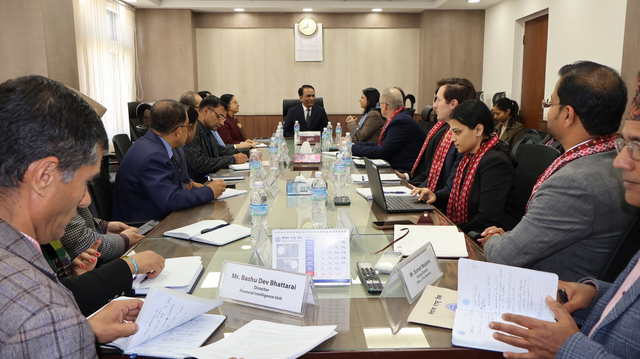 गभर्नर र आईएमएफ मिसनबीच प्रारम्भिक बैठक सम्पन्न