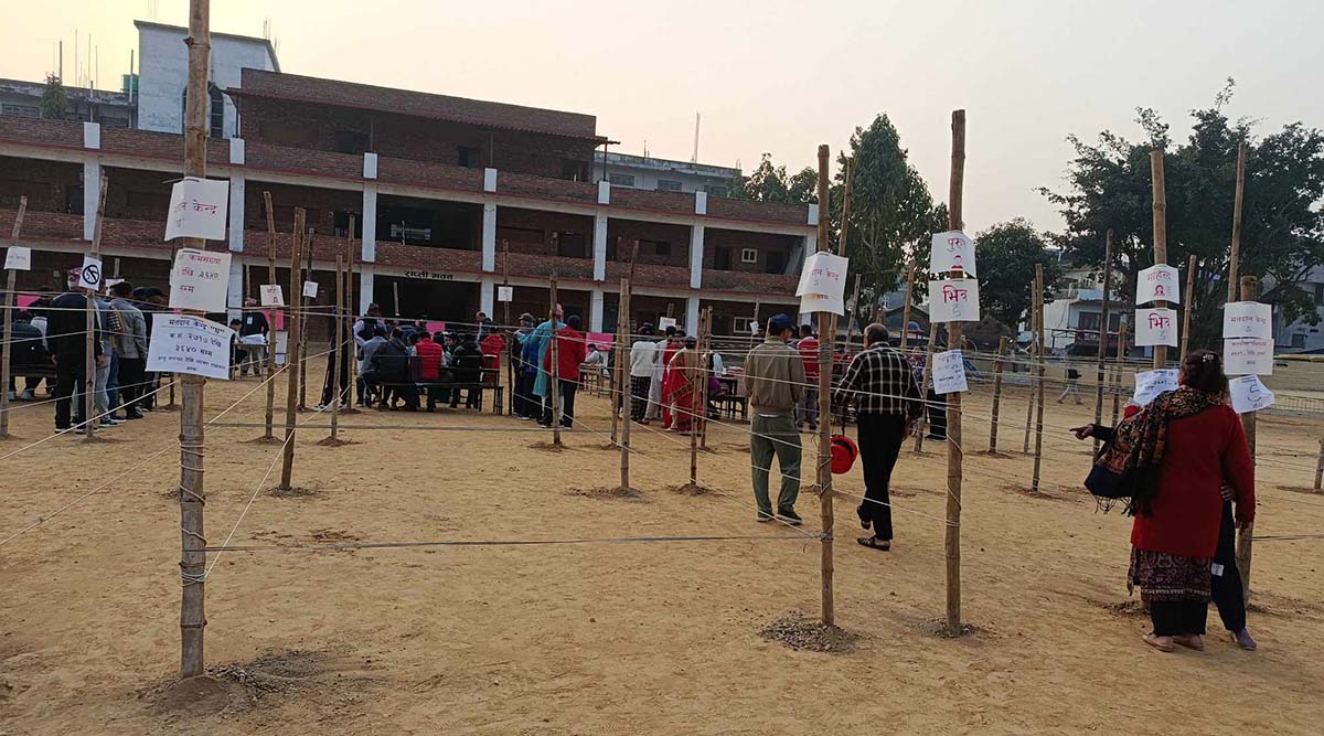 मकवानपुरमा करिब ४० प्रतिशत मतदान