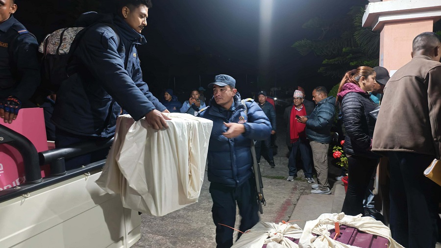 ताप्लेजुङका १२३ मतदान केन्द्रका मतपेटिका सङ्कलन, चार केन्द्रको आउन बाँकी 