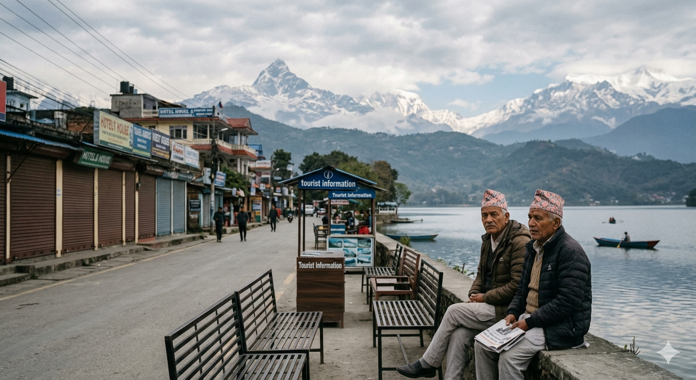 मध्यपूर्वको तनावका कारण पोखरामा पर्यटक आगमन घट्दो